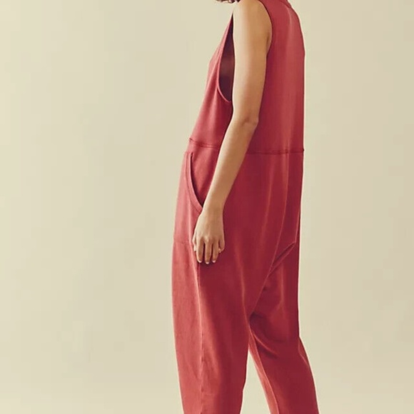 2 COLORS! Free People "What's Up" Onesie. Cowboy (Red) Deepest Spruce (Green) - Picture 4 of 15